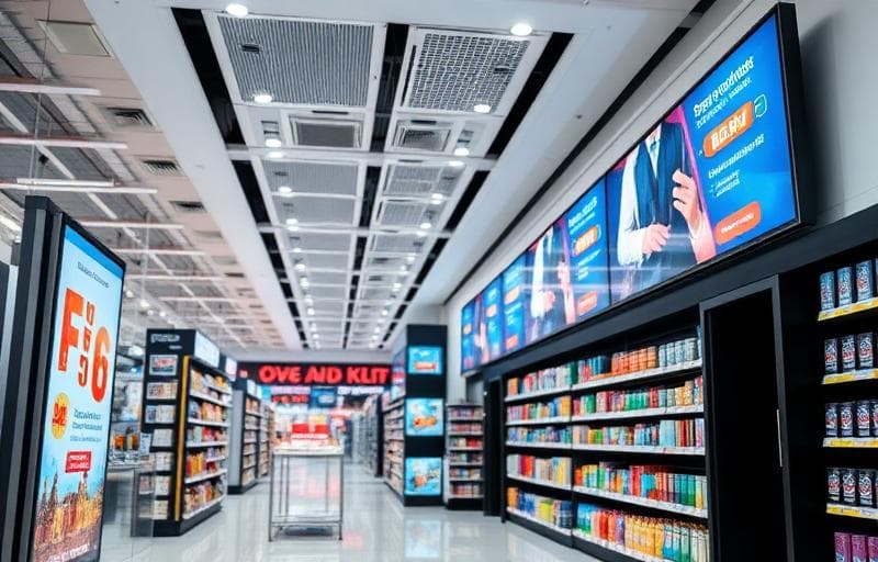 Retail digital signage solutions